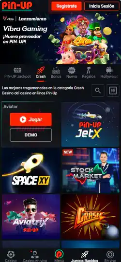 pin-up aplicación de casino