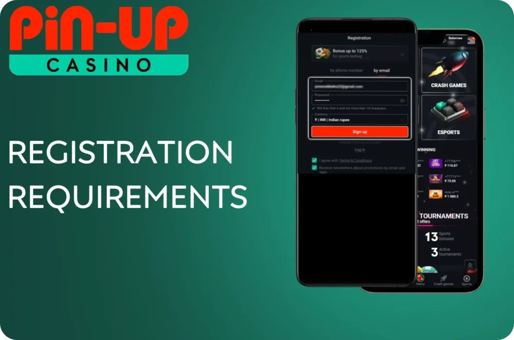 Pin-Up APK registration