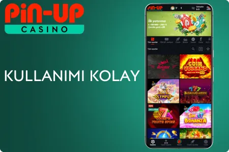 Pin Up uygulamasından bonus çekme