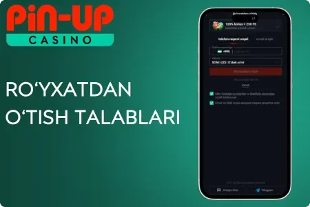 Pin-Up APK ro‘yxatdan o‘tishi