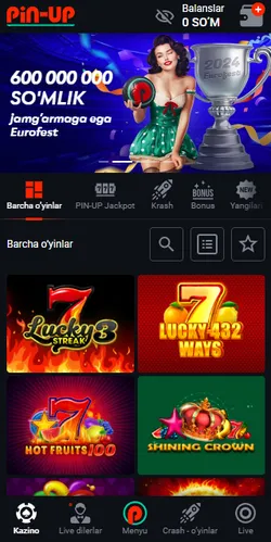 Pin-Up Casino iOS