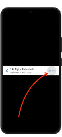 Pin Up APK faylini o‘rnatish