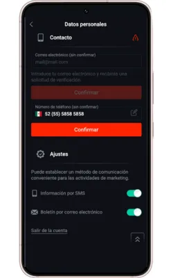 Verificar tu cuenta
